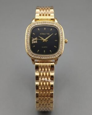 quartz luxury rectangular women watch