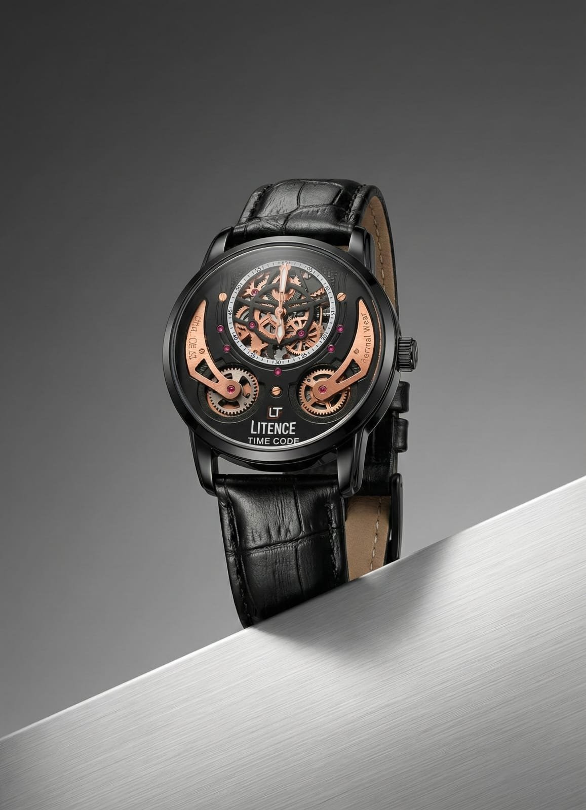 litence automatic skeleton watch – premium gift edition litence automatic skeleton watch – premium gift edition