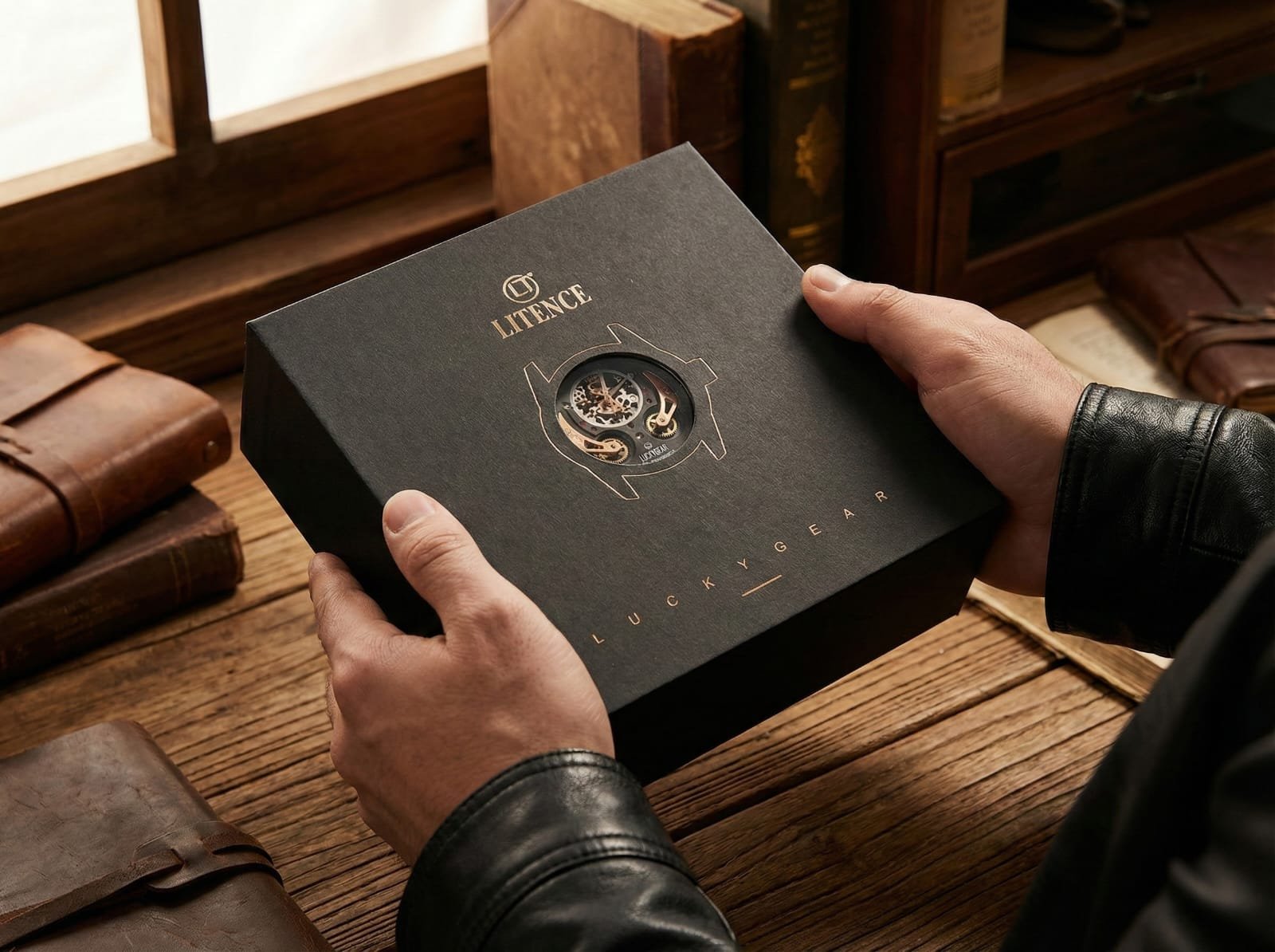 litence automatic skeleton watch – premium gift edition litence automatic skeleton watch – premium gift edition