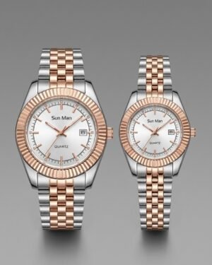 two souls, one timeless moment — suz man couple watch set